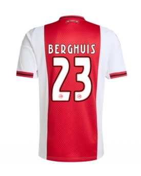 Billige Fotballdrakt Ajax Steven Berghuis #23 Replika Hjemmedrakt 2025-26 Kortermet Billige Fotballdrakt Ajax Steven Berghuis #23 Replika Hjemmedrakt 2025-26 Kortermet